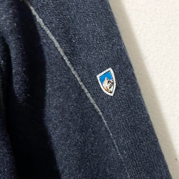 KUHL navy blue fleece zip up - Picture 6 of 7